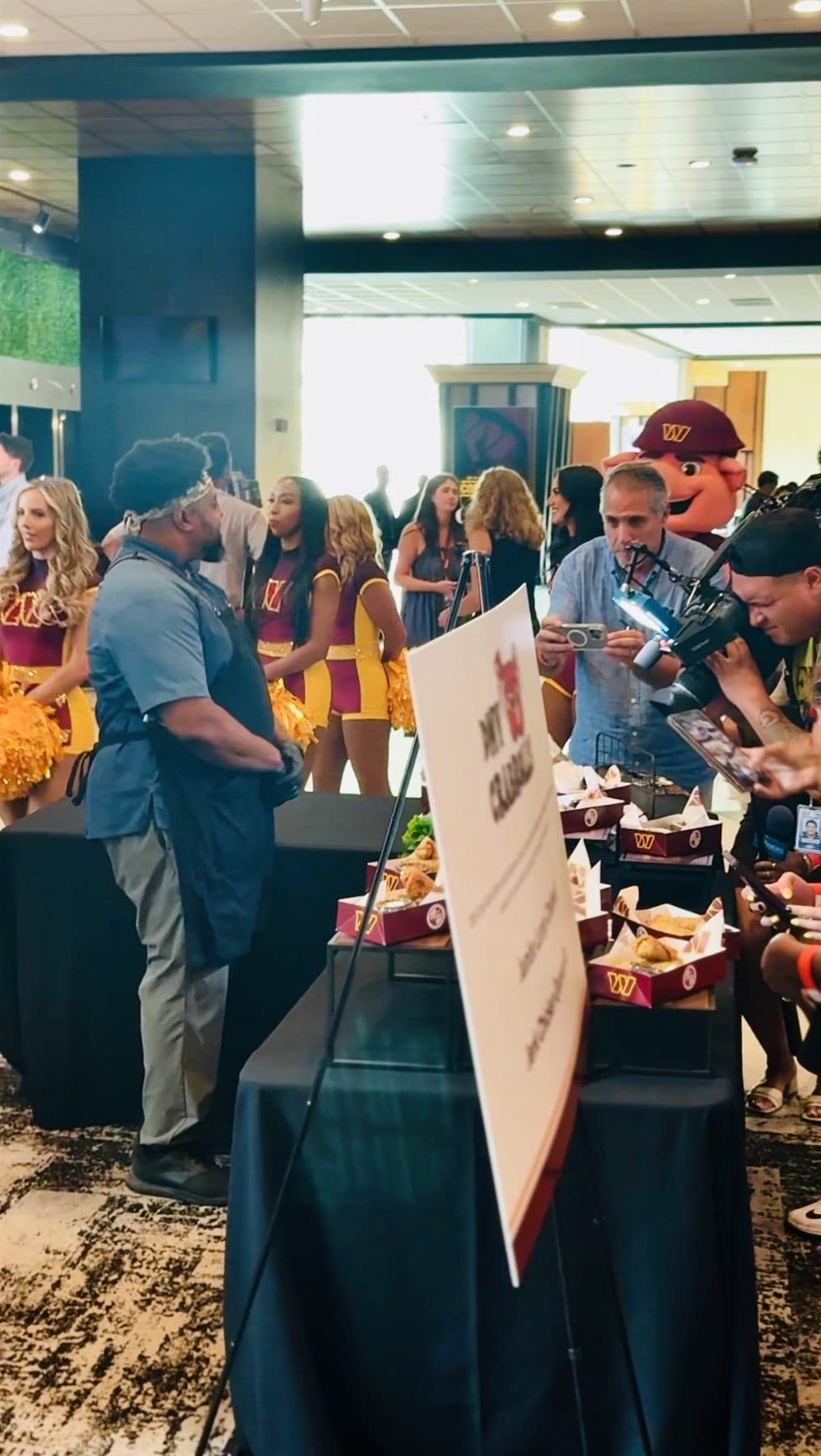 Catering event coverage